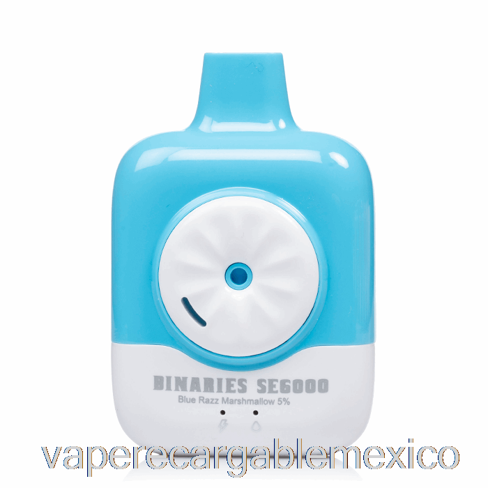 Vape Recargable Horizonte Binarios Se6000 Desechable Azul Razz Malvavisco